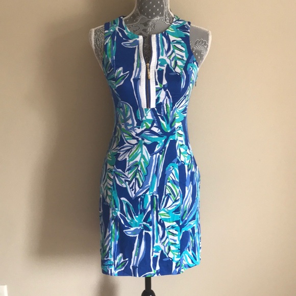 Lilly Pulitzer Tropical Printed Dress - Picture 1 of 6